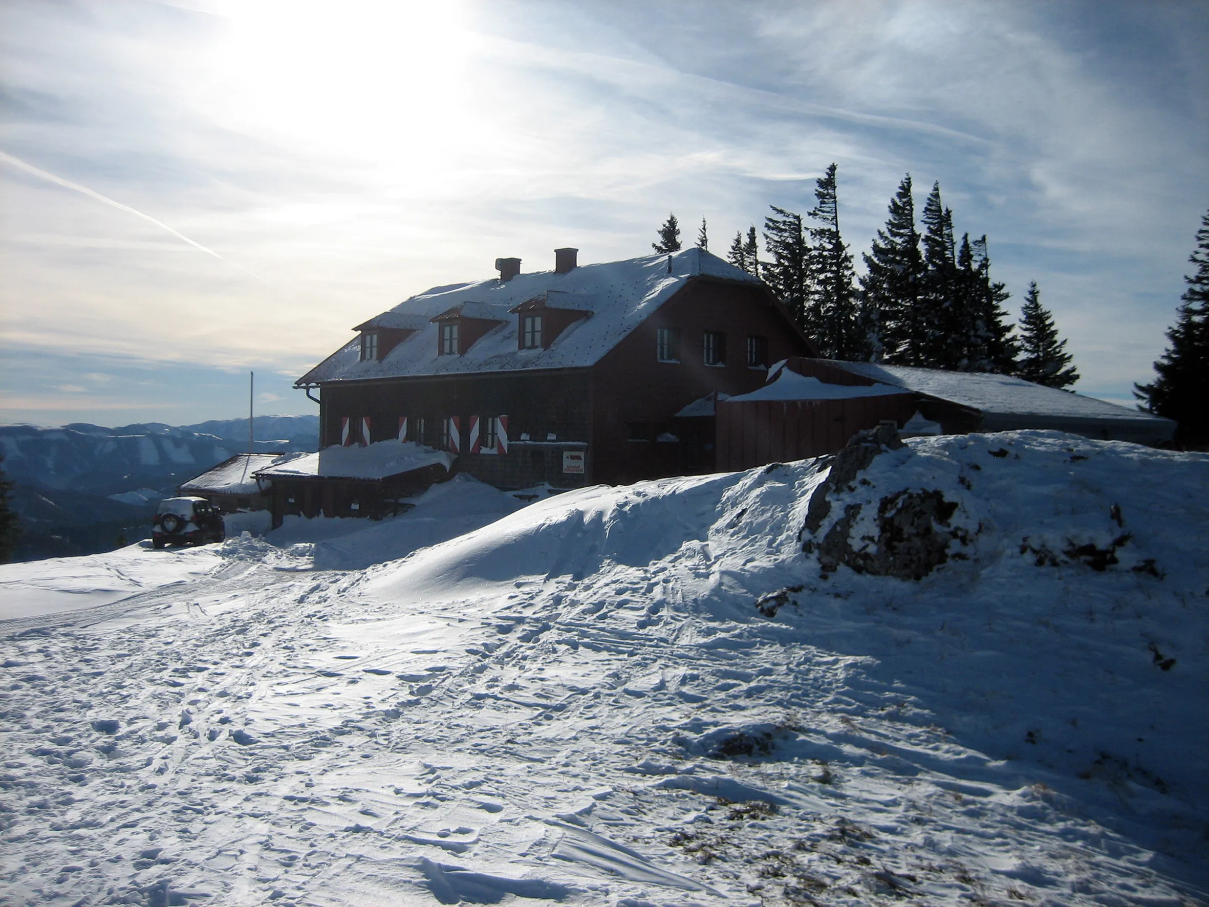 Annaberger Haus pred prestavbou