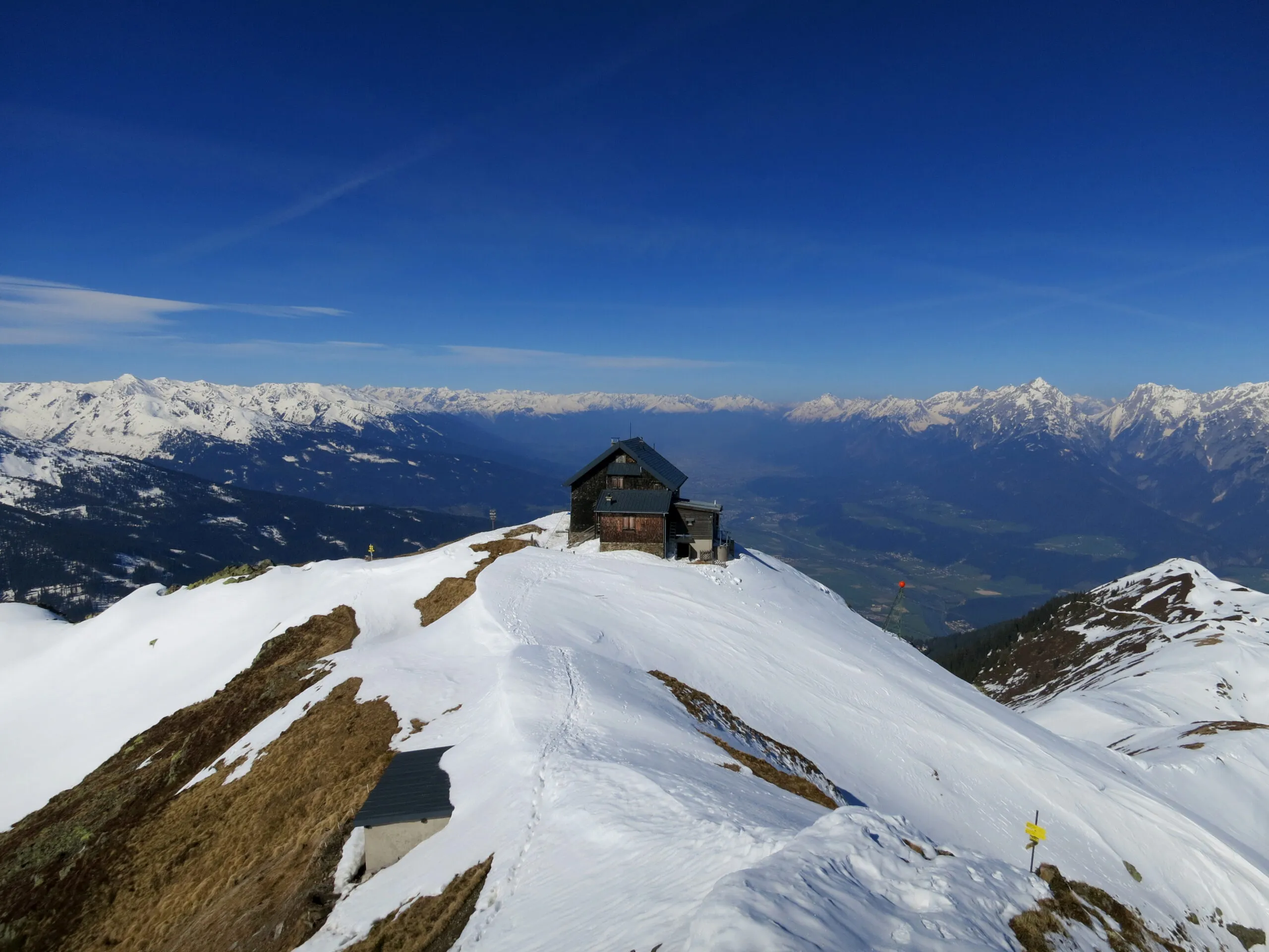 Kellerjochhütte pred prestavbou