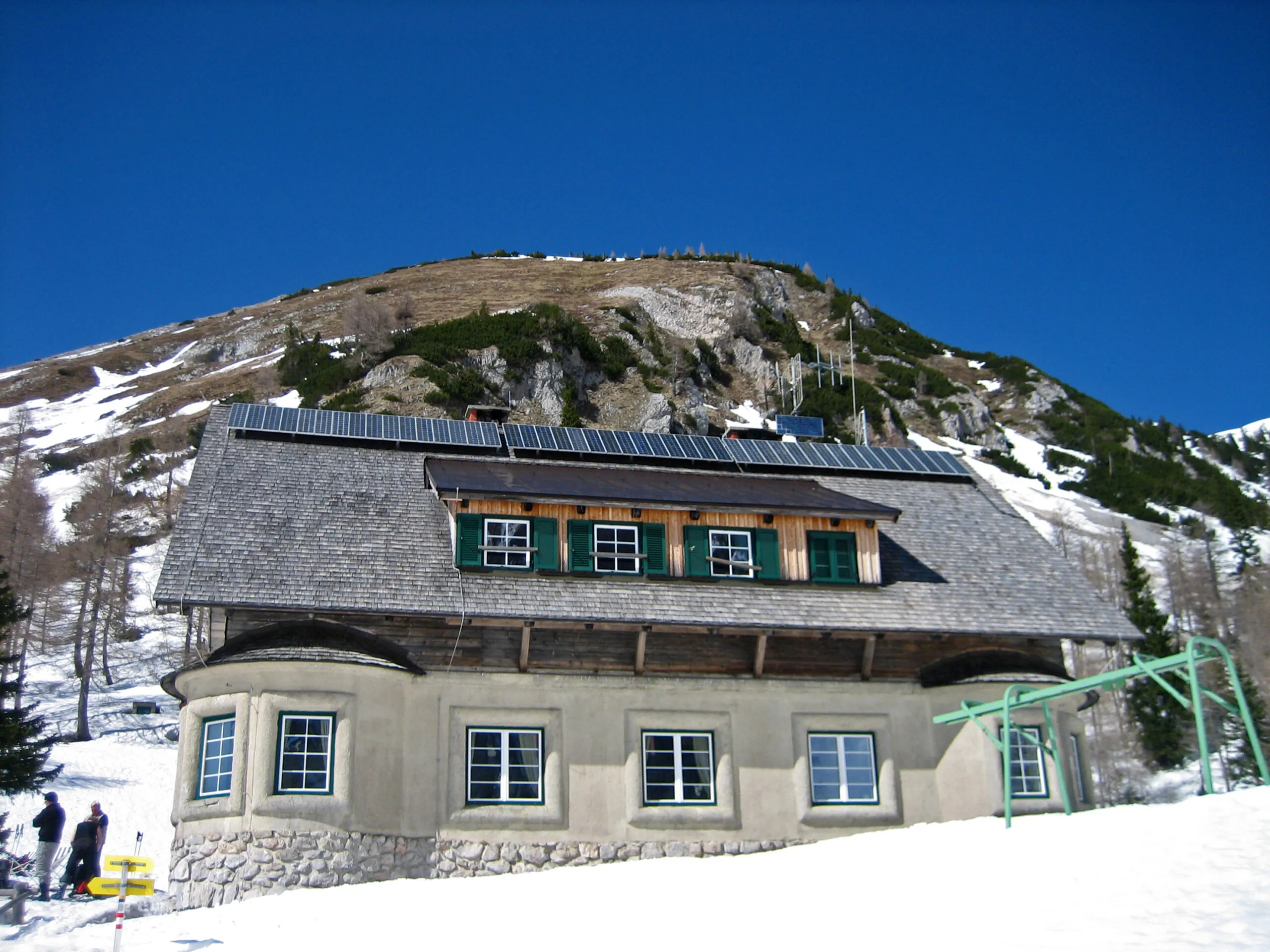 Klagenfurter Hütte pred rekonštrukciou