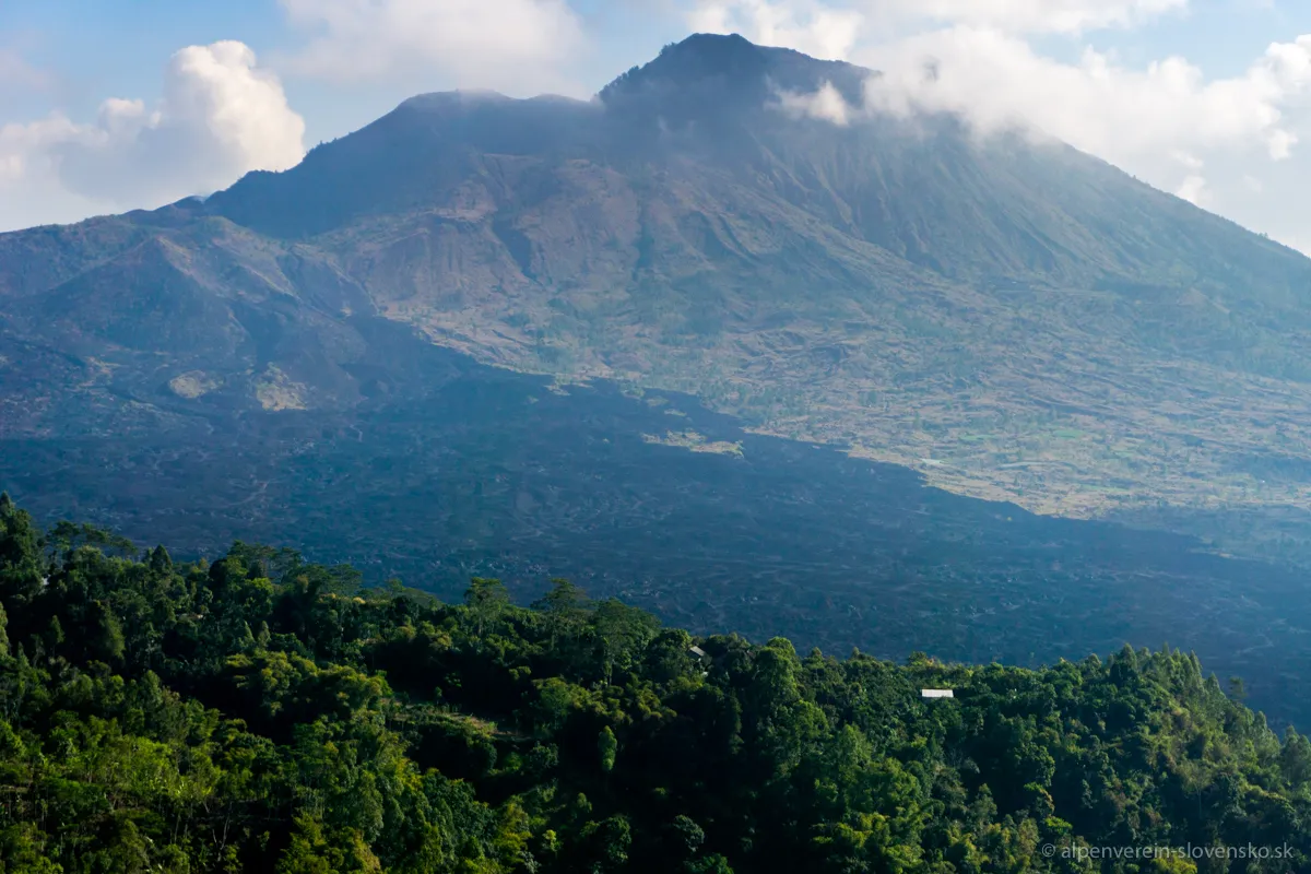 Výstup na Mt. Batur, Indonézia
